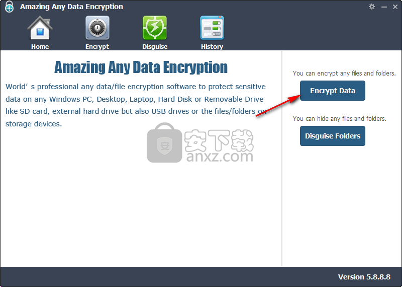 Amazing Any Data Encryption(数据加密软件)