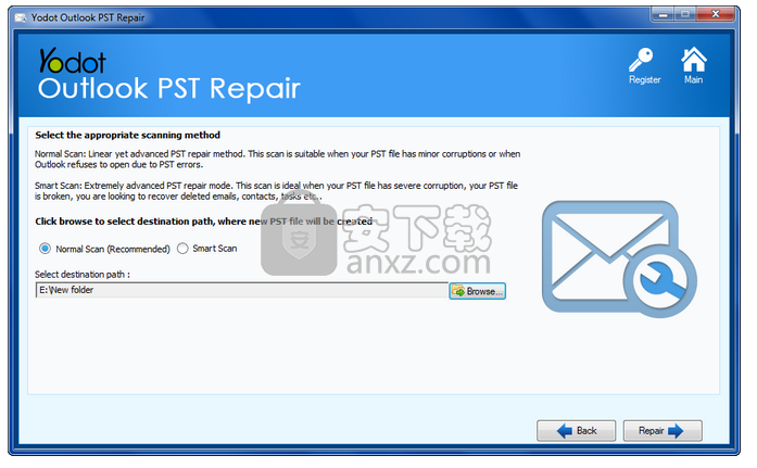 yodot outlook pst repair malware