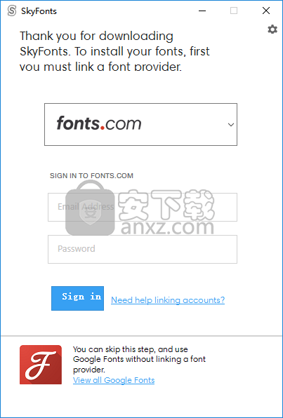SkyFonts(字体更新下载软件)
