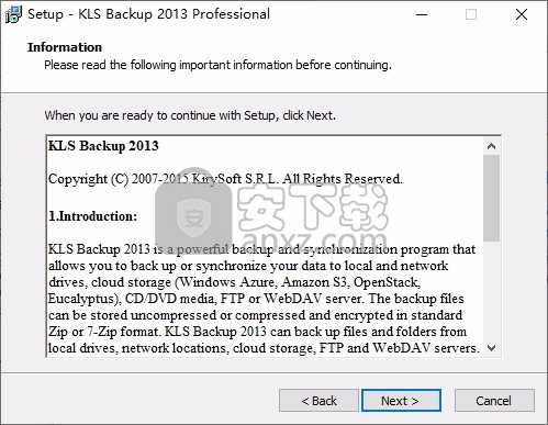 KLS Backup 2013 Professional(文件同步备份软件)