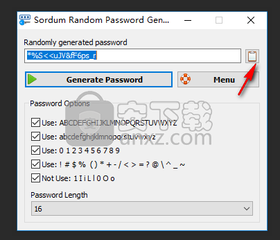 Sordum Random Password Generator(强密码随机生成器)