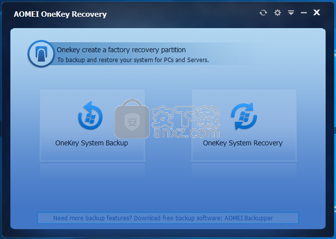 AOMEI OneKey Recovery(傲梅一键恢复)