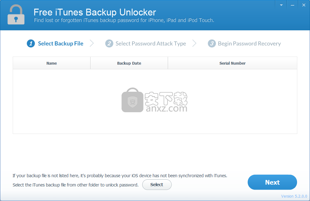 Free iTunes Backup Unlocker(iTunes备份解锁工具)