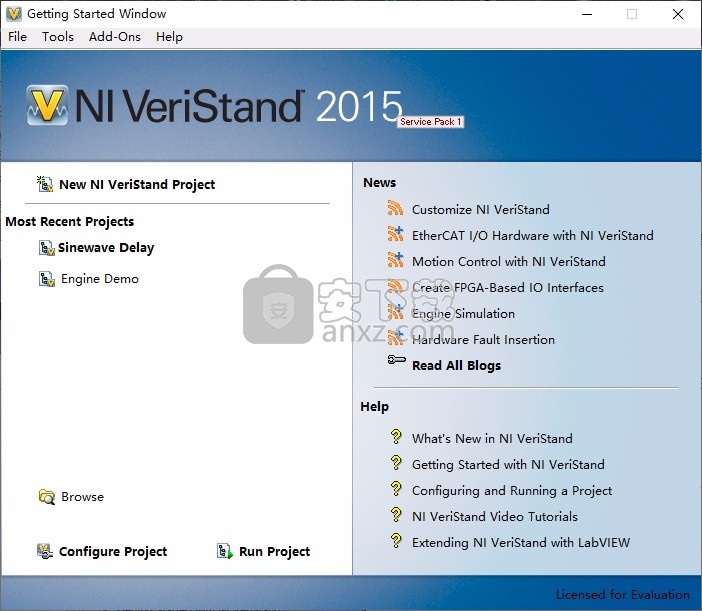 NI VeriStand 2015