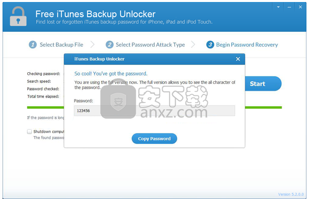 Free iTunes Backup Unlocker(iTunes备份解锁工具)