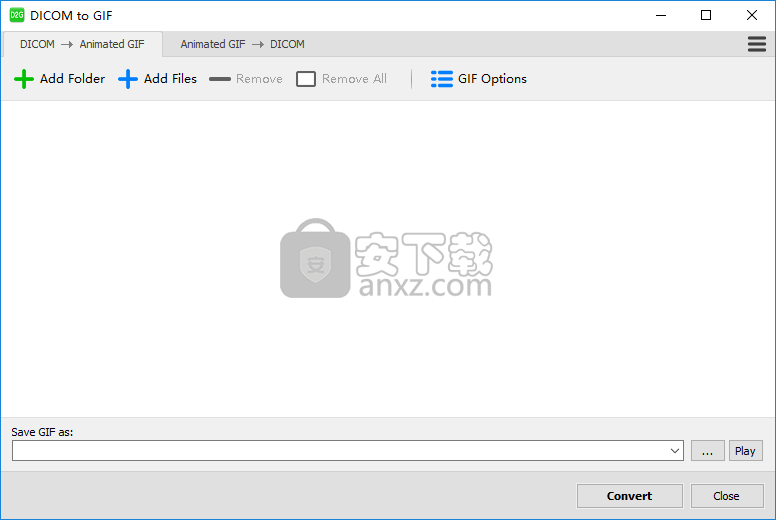 DICOM to GIF(DICOM文件转GIF工具)