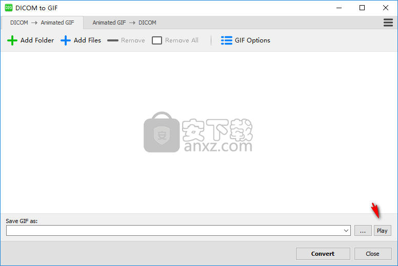 DICOM to GIF(DICOM文件转GIF工具)