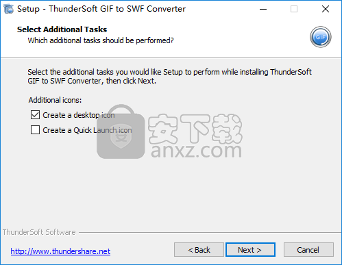 ThunderSoft GIF to SWF Converter(GIF转SWF转换器)