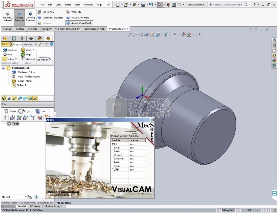 MecSoft VisualCAM 2017 32位/64位