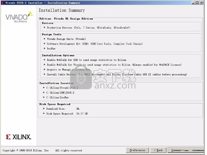 xilinx vivado 2018.2 Win/Linux