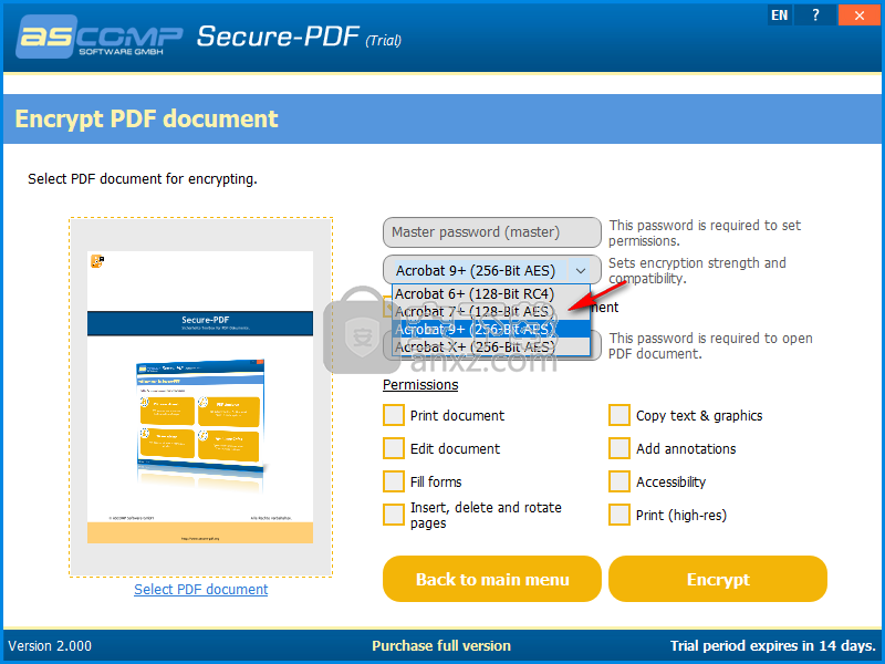 Secure PDF(PDF文件加密工具)