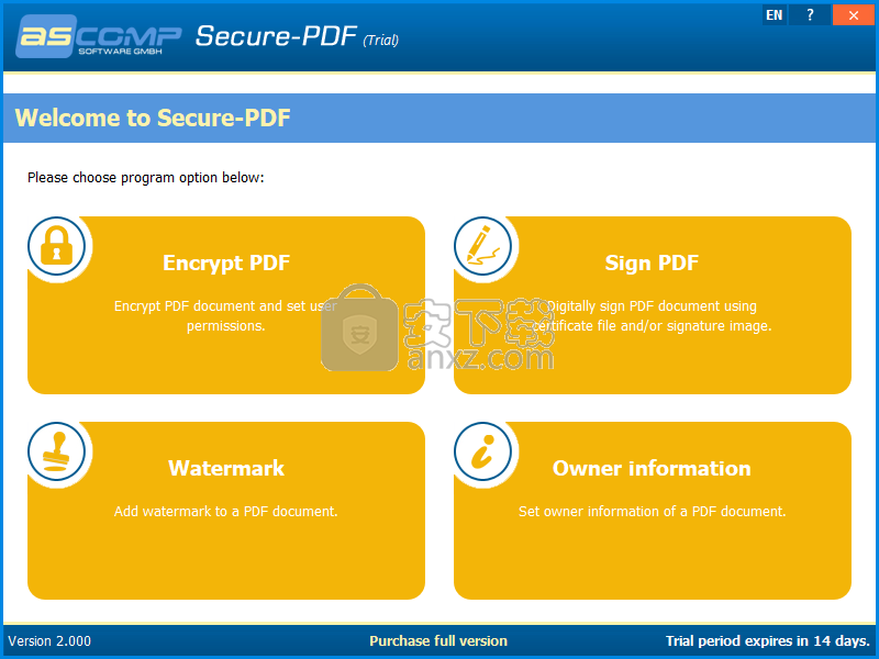 Secure PDF(PDF文件加密工具)