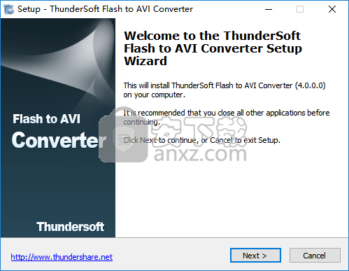 ThunderSoft Flash to AVI Converter(flash转avi工具) 