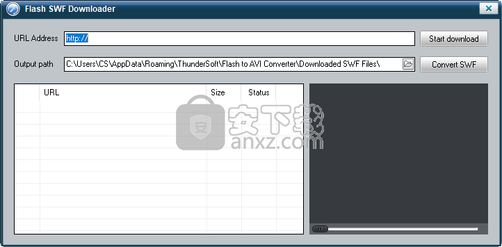 ThunderSoft Flash to AVI Converter(flash转avi工具) 