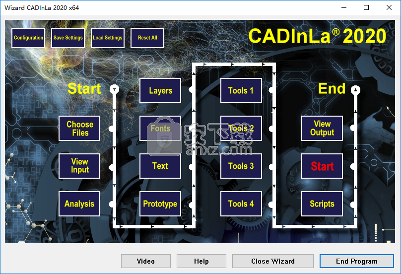 CADInLa 2020(CAD图层结构更改工具)