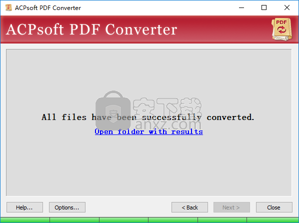 ACPsoft PDF Converter(万能PDF转换器)