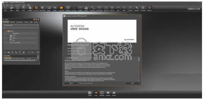 autodesk vred professional 2021(三维可视化和虚拟样机软件)