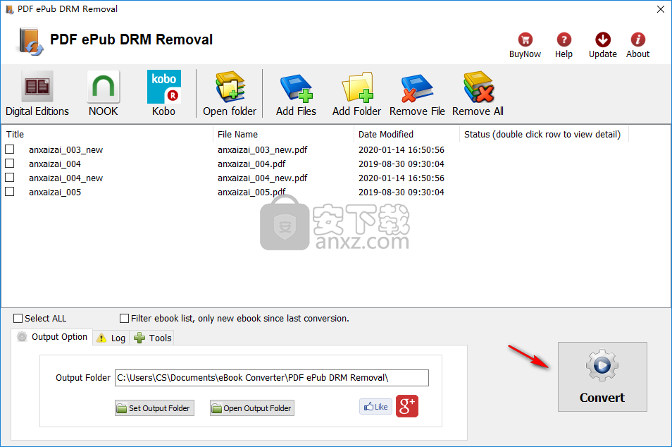 PDF ePub DRM Removal(电子书drm数字加密去除)