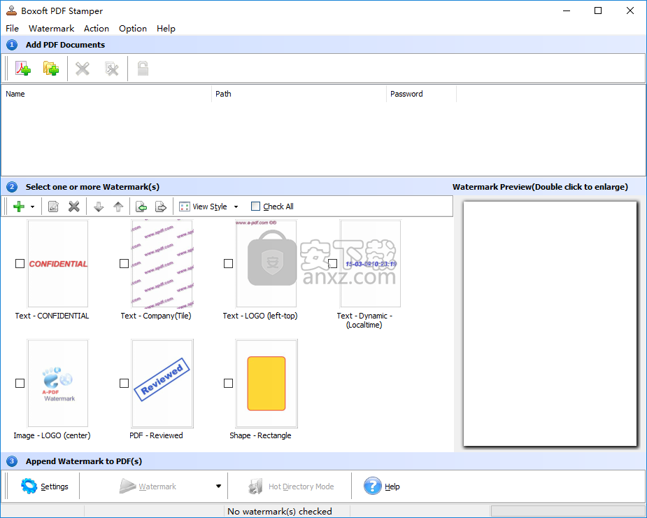 Boxoft PDF Stamper(PDF加水印工具)