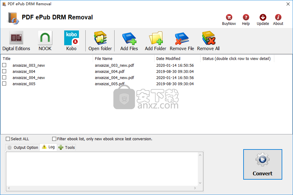 PDF ePub DRM Removal(电子书drm数字加密去除)