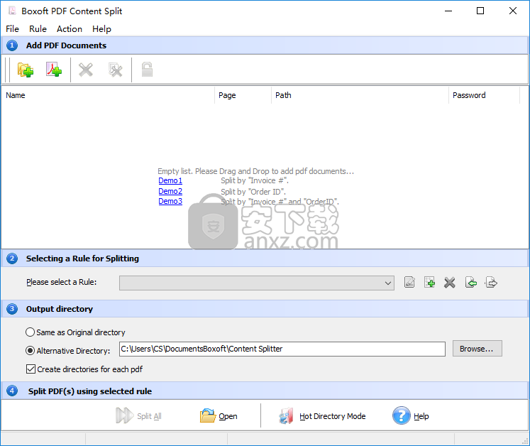 Boxoft PDF Content Split(pdf文件分割器)