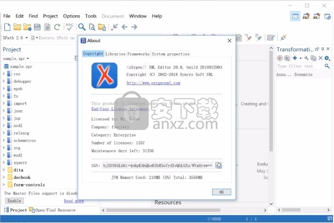 Oxygen XML Editor 20(XML编辑解决方案)