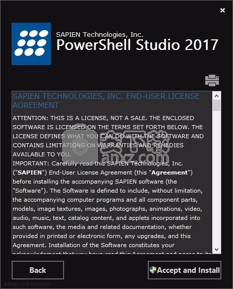 PowerShell Studio(IDE集成开发环境)2017