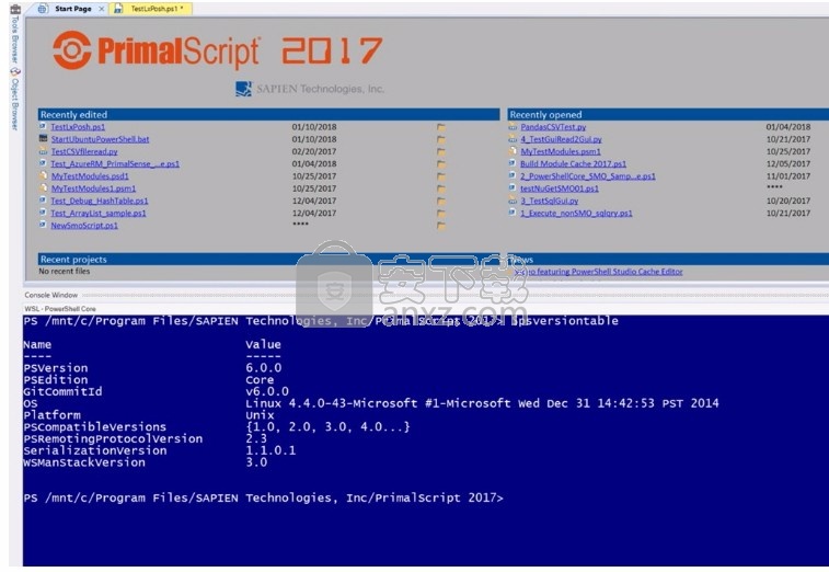 PowerShell Studio(IDE集成开发环境)2017