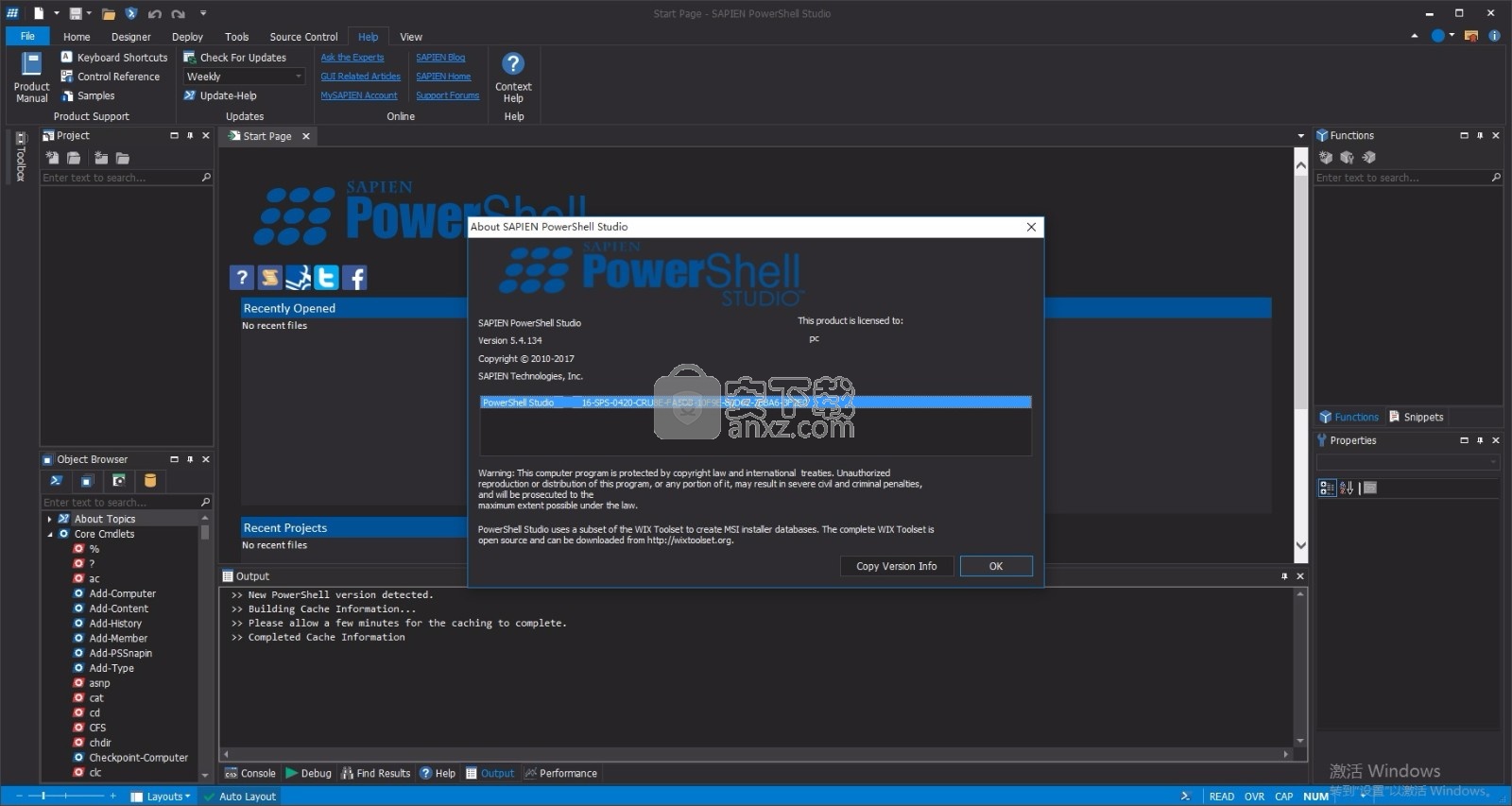 PowerShell Studio 2019 32/64位(自动化和配置框架)