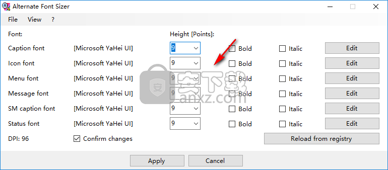 Alternate Font Sizer(Win10字体修复工具)