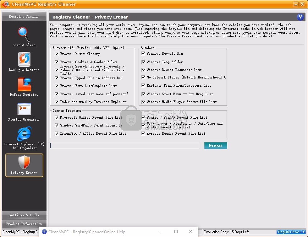 CleanMyPC Registry Cleaner(注册表清理软件)