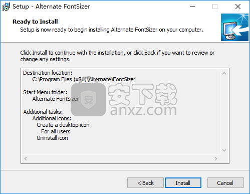 Alternate Font Sizer(Win10字体修复工具)