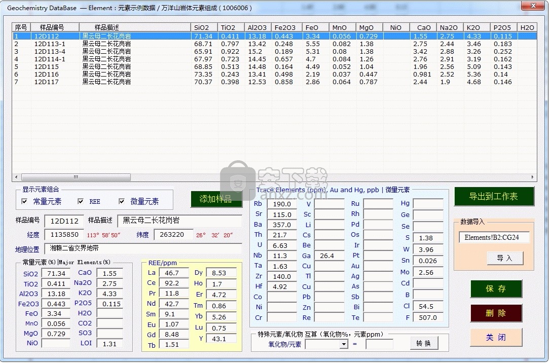 GeoKit(地球化学数据处理软件)