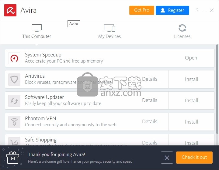 Avira Optimizer Pro(电脑系统优化工具)