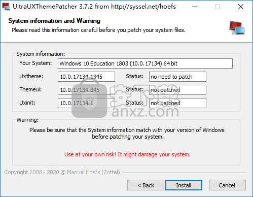 UltraUXThemePatcher(第三方主题软件)