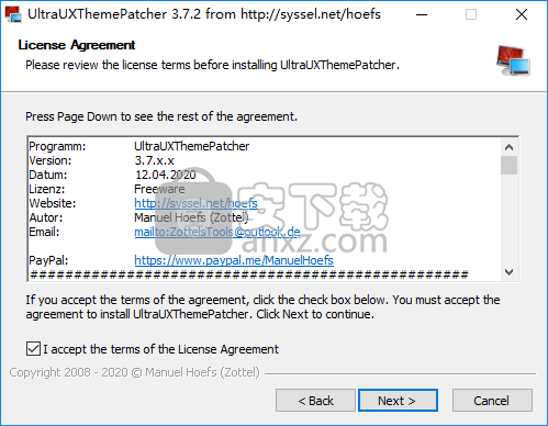 UltraUXThemePatcher(第三方主题软件)