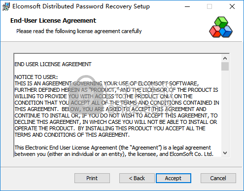 ElcomSoft Distributed Password Recovery