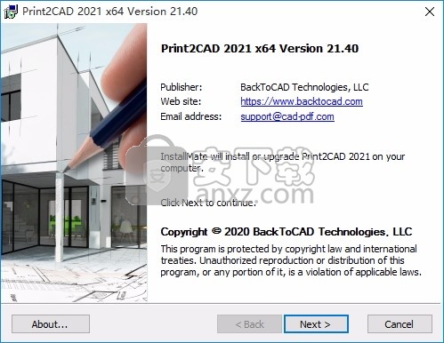 backtocad print2cad 2021补丁