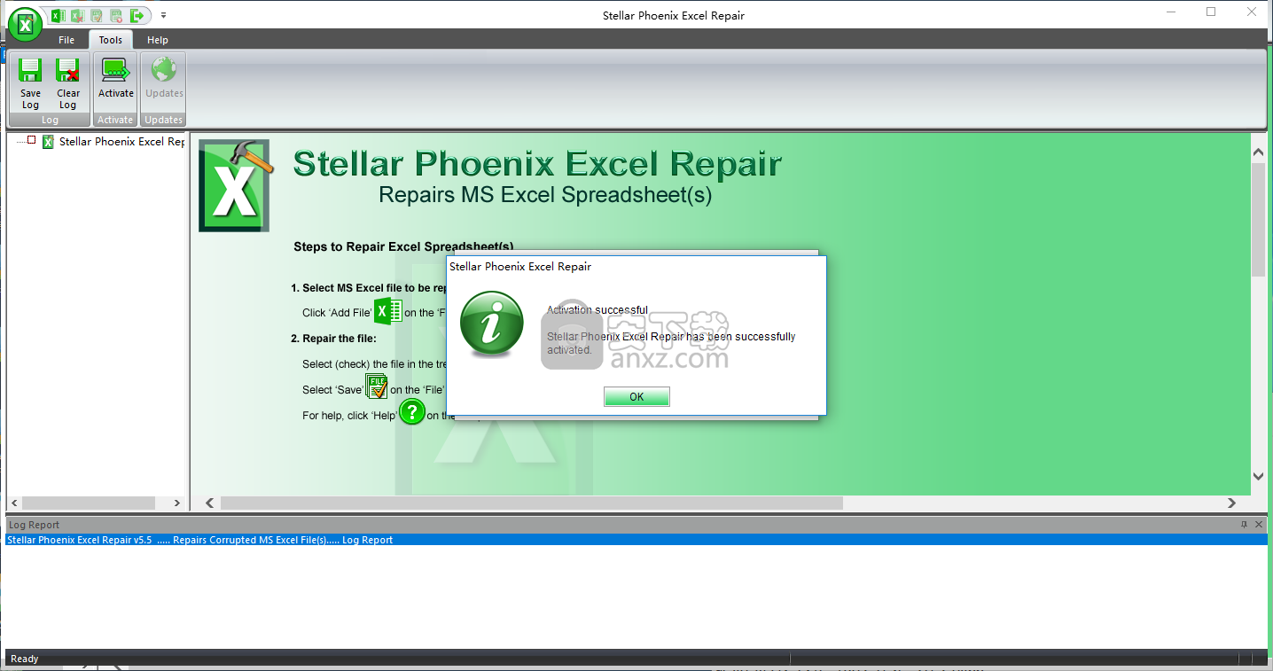 stellar phoenix excel repair mac
