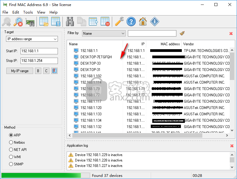 Find MAC Address(MAC地址查询器)