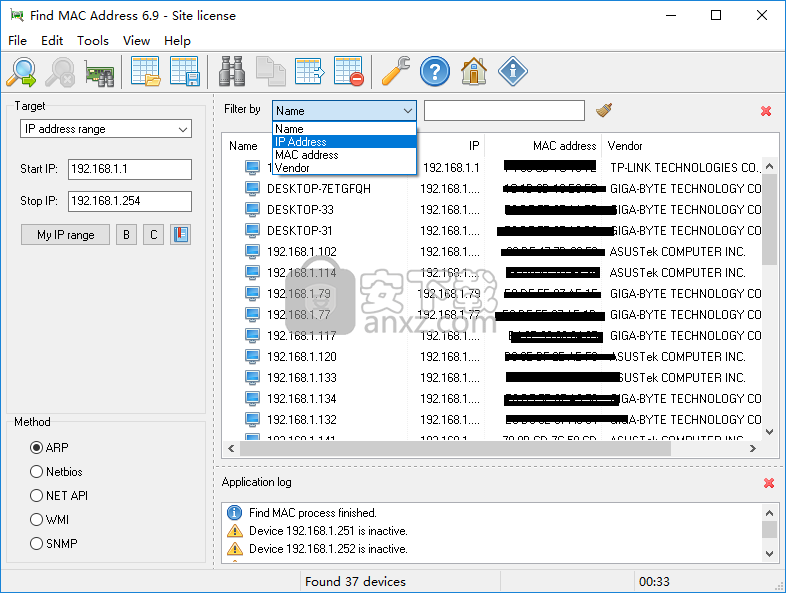 Find MAC Address(MAC地址查询器)