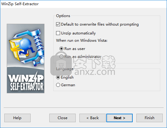 Winzip self extractor что это