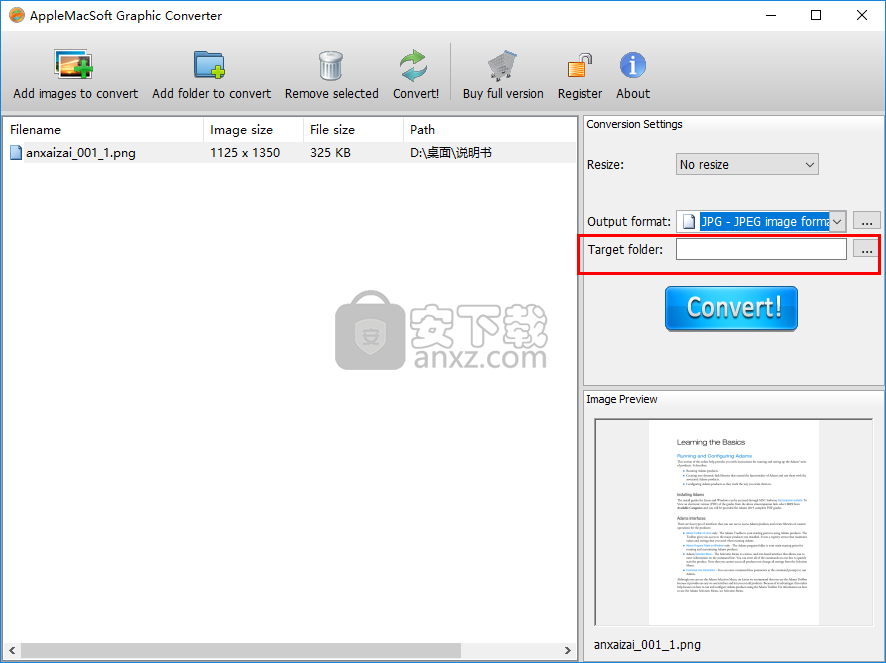Graphic Converter(图形转换器)
