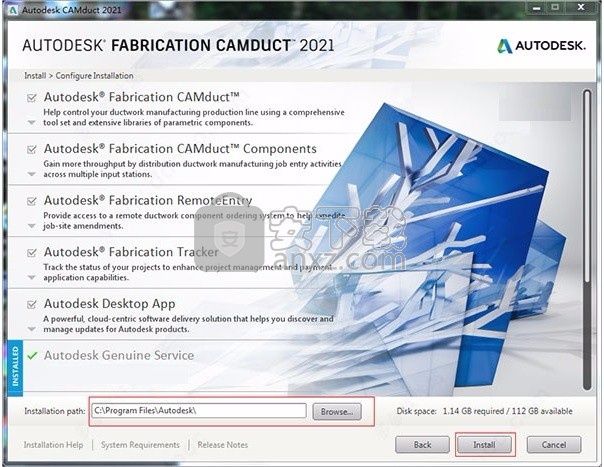 Autodesk Fabrication CAMduct 2021 64位