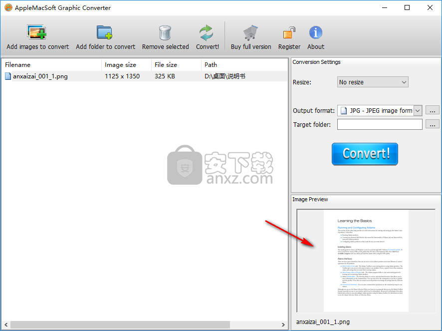 Graphic Converter(图形转换器)