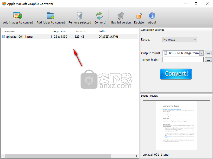 Graphic Converter(图形转换器)