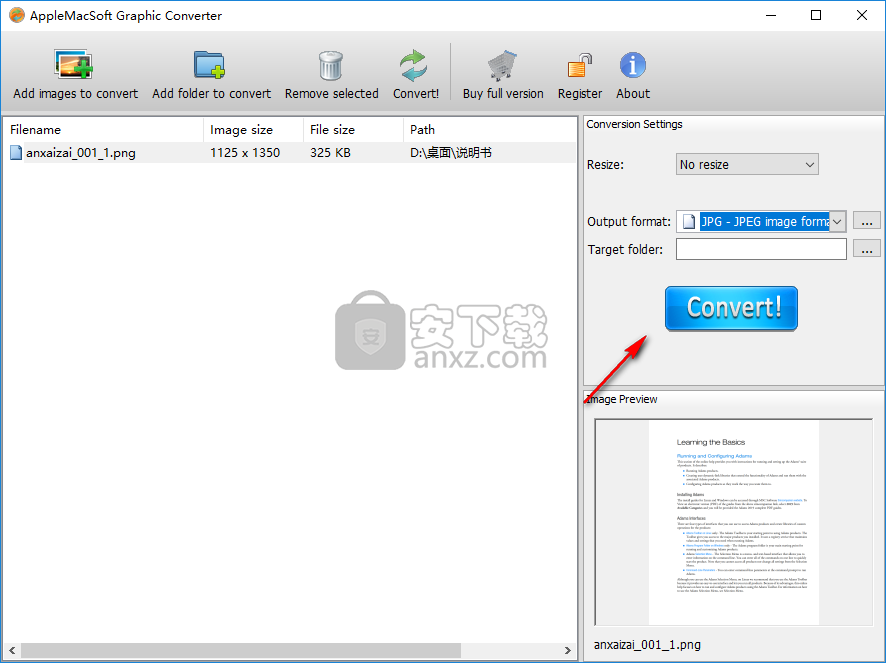 Graphic Converter(图形转换器)