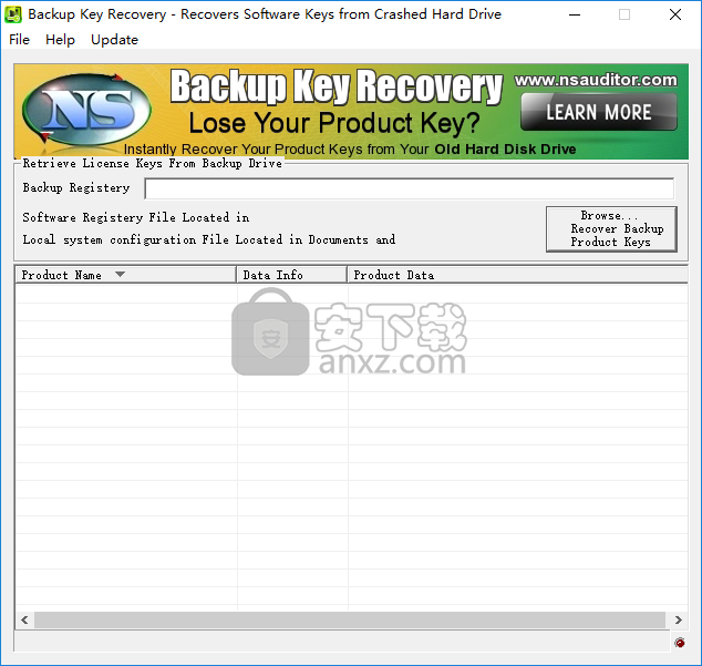 Backup Key Recovery(备份密钥恢复工具)