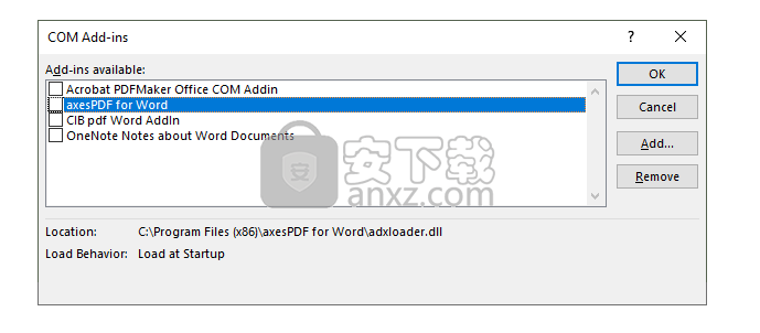 axesPDF for Word(文档PDF格式导出工具)