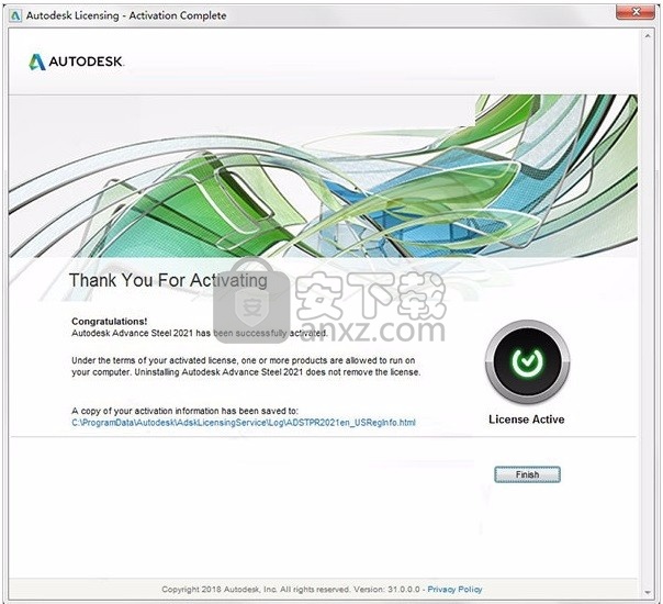 Autodesk Advance Steel 2021补丁